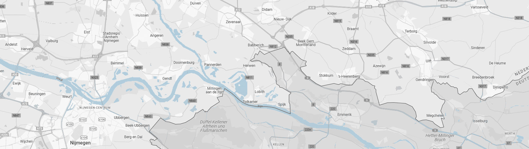 Liemers-Niederrhein gebied